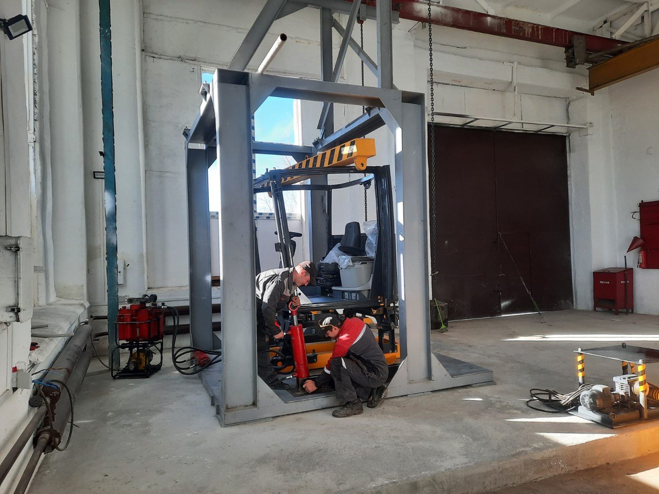 Процесс испытаний