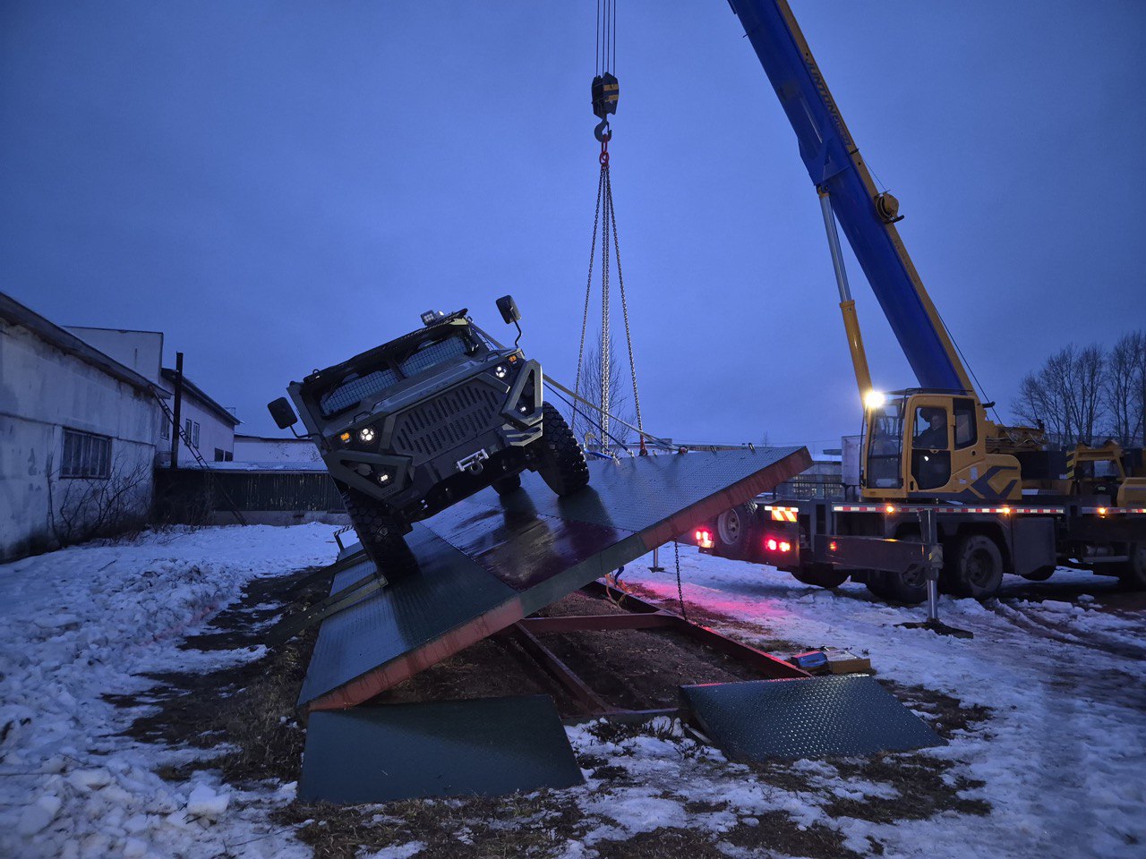 Процесс испытаний