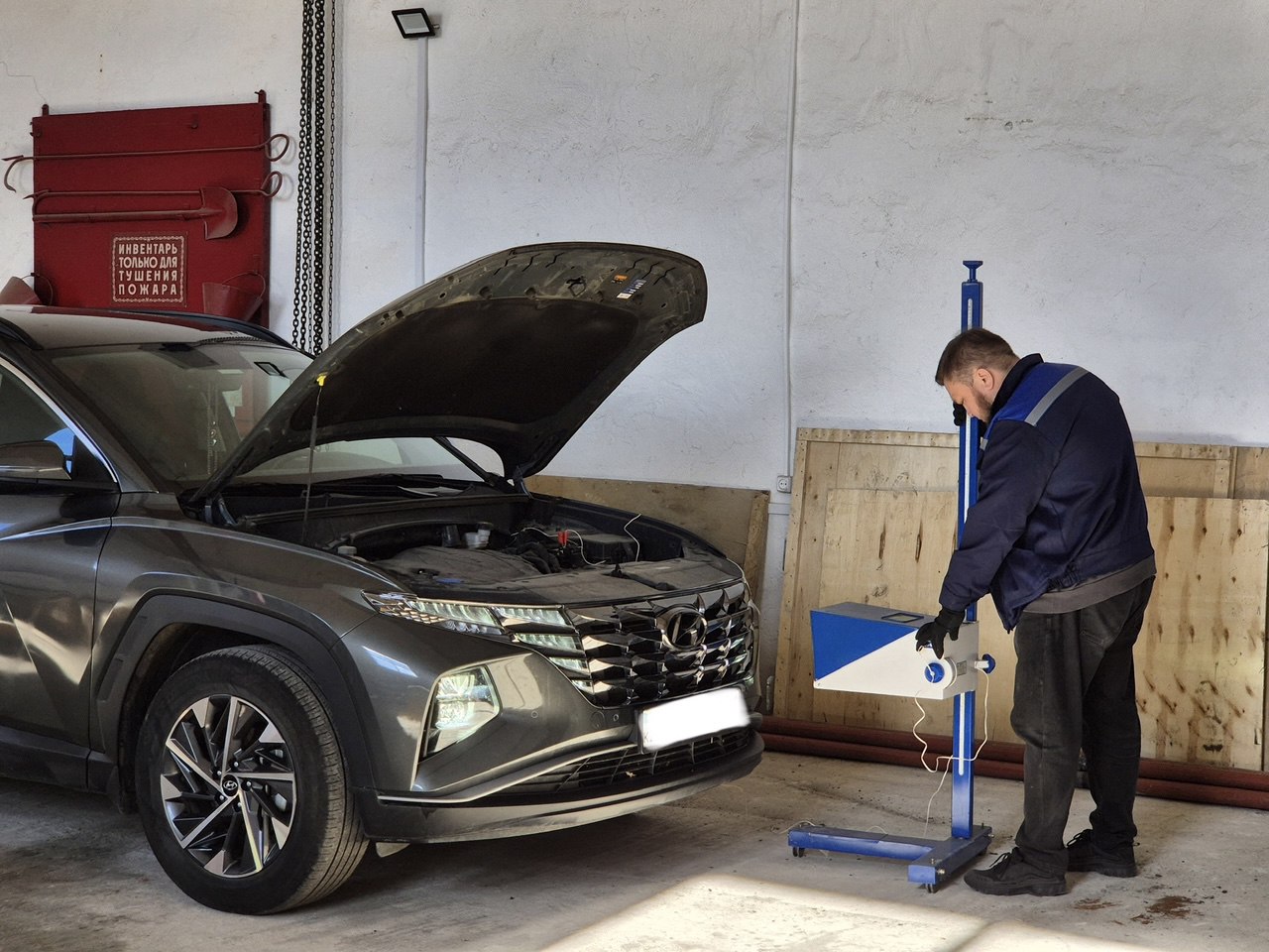 Процесс испытаний